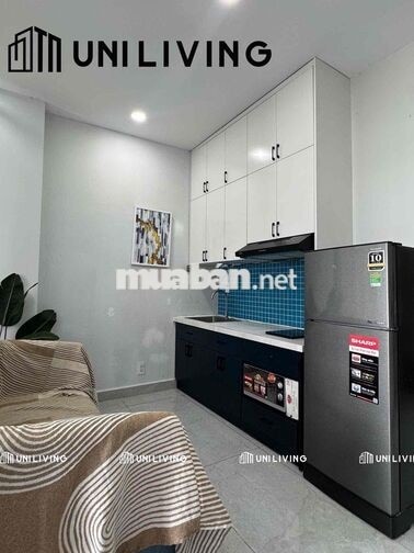 CHO THUÊ CĂN HỘ 1PN TÁCH BẾP BANCOL NGAY CHỢ TÂN ĐỊNH, CV LÊ VĂN TÁM