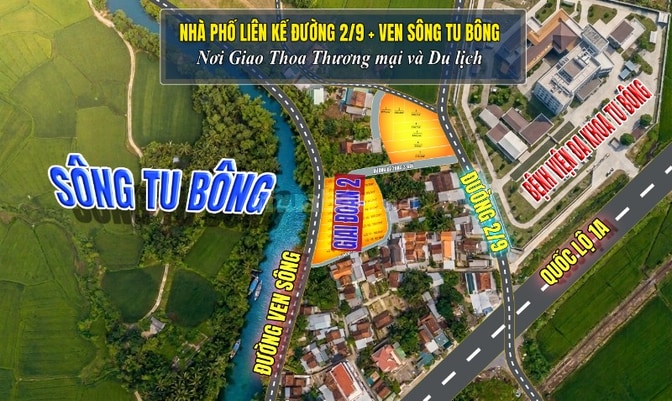 Bán đất Ven sông Tu Bông - Đặc khu kinh tế Vân Phong - Khánh Hòa
