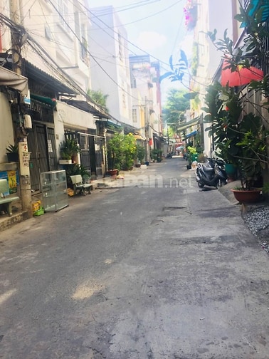 Tòa nhà 4 tầng Vườn Lài Quận Tân Phú; 8x15m CN120m2 2MT Trước sau