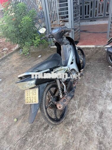 Yamaha Sirius Đen Bạc Xe số