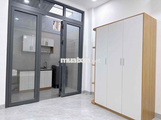 CĂN HỘ 1PN TÁCH BẾP 40M2 | MÁY GIẶT RIÊNG | GẦN SVD PHÚ THỌ Q10