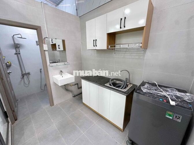 CĂN HỘ 1PN TÁCH BẾP 40M2 | MÁY GIẶT RIÊNG | GẦN SVD PHÚ THỌ Q10
