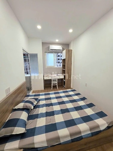 Chung cư Hoàng Sa-Q.3 thang bộ lầu 2, đầy đủ nội thất 1PN, GIÁ 8 TR/TH