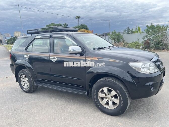 Toyota Fortuner SR5 2.7L 2008 Đen 18 vạn