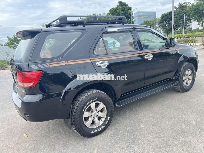 Toyota Fortuner SR5 2.7L 2008 Đen 18 vạn