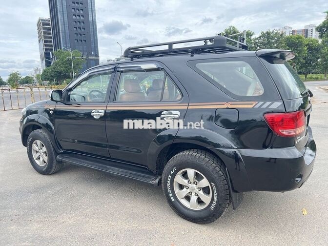 Toyota Fortuner SR5 2.7L 2008 Đen 18 vạn
