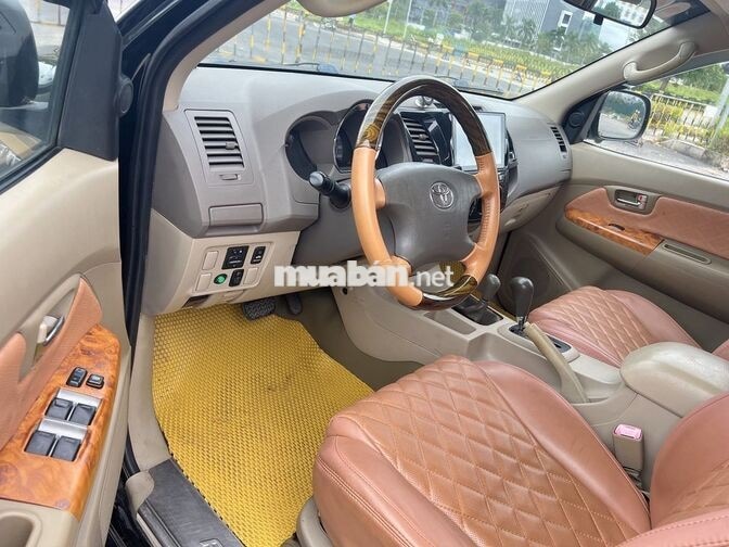 Toyota Fortuner SR5 2.7L 2008 Đen 18 vạn