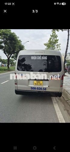 Toyota Hiace 2006 Bạc 6 chỗ
