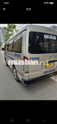 Toyota Hiace 2006 Bạc 6 chỗ