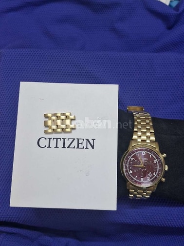 Đồng hồ Citizen Eco - Drive mặt đỏ 