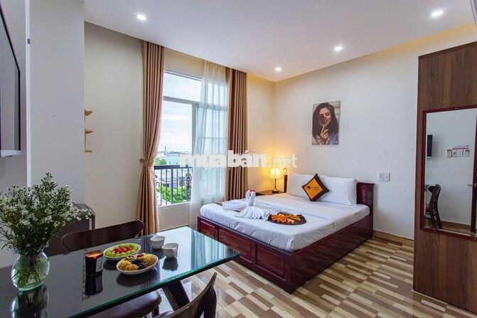 CHO THUÊ CĂN STUDIO FULL NỘI THẤT TRONG TÒA KHÁCH SẠN CAO CẤP