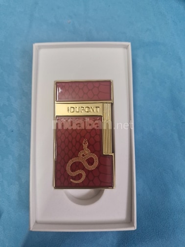 Bật lửa ST Dupont màu đỏ snakes 