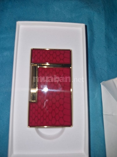 Bật lửa ST Dupont màu đỏ snakes 