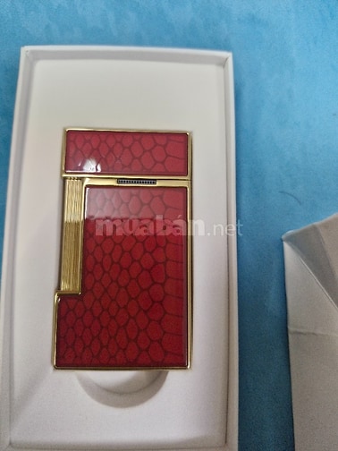 Bật lửa ST Dupont màu đỏ snakes 
