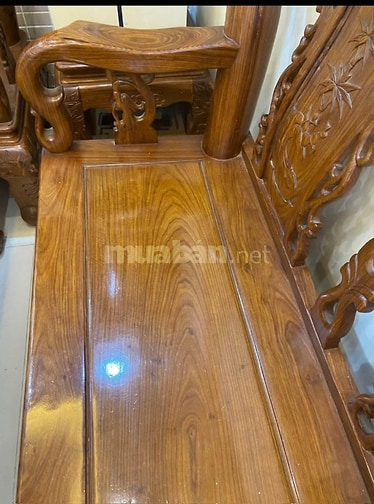 Dọn nhà thanh lý bộ bàn gỗ Hương tay 16