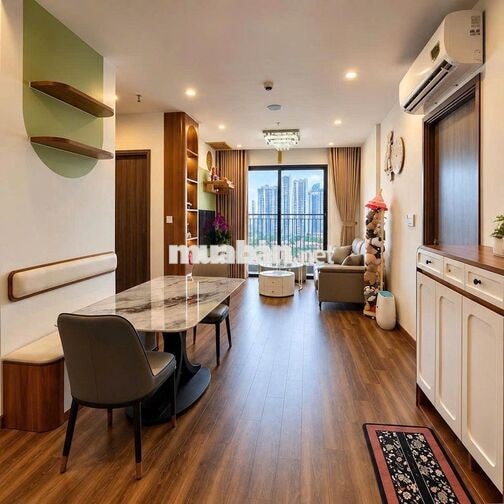 Căn góc 2PN+1 The Beverly view thoáng vĩnh viễn, đủ đồ cao cấp.