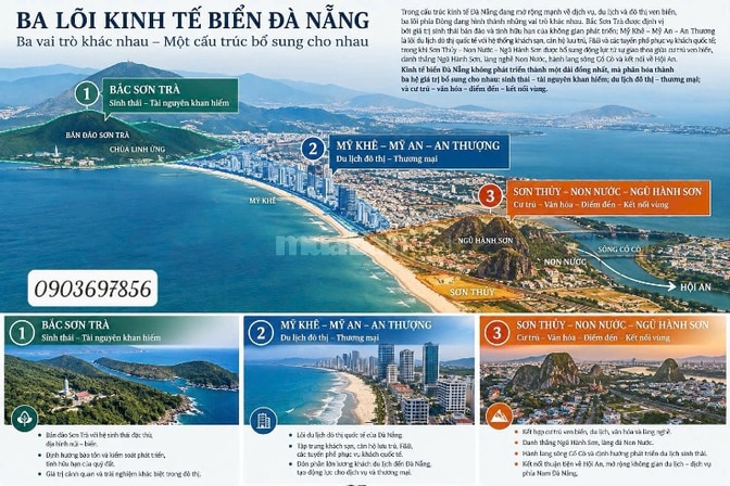 270m 15m mặt tiền Bắc Sơn Trà 3 lô liền kề có sẵn nhà 45 tỷ có TL