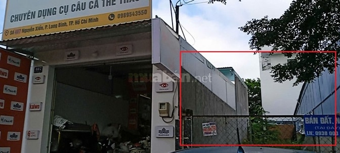 Đất mặt tiền NGuyễn Xiển, Thủ ĐỨc ( 7.6 tỷ, thuong lượng)