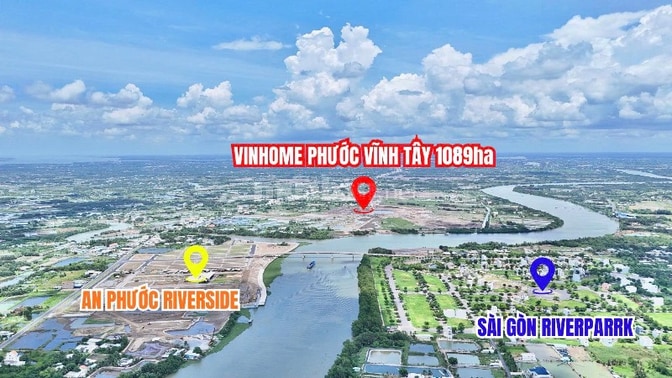Chỉ 399 triệu sở hữu ngay nền đất thổ cư view sông Cần Giuộc xây tự do