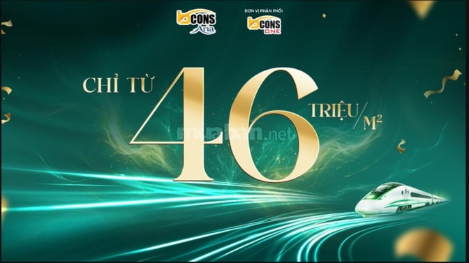 BCONS ARIA CĂN HỘ 2PN, 2WCTẦM GIÁ HỢP LÝ CHO GIA ĐÌNH NHỎ