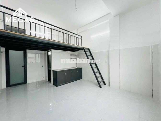 Phòng gác 30m2 cho nhóm 3-4 bạn cửa sổ trời thoáng ngay VLU, IUH