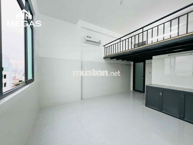 Phòng gác 30m2 cho nhóm 3-4 bạn cửa sổ trời thoáng ngay VLU, IUH