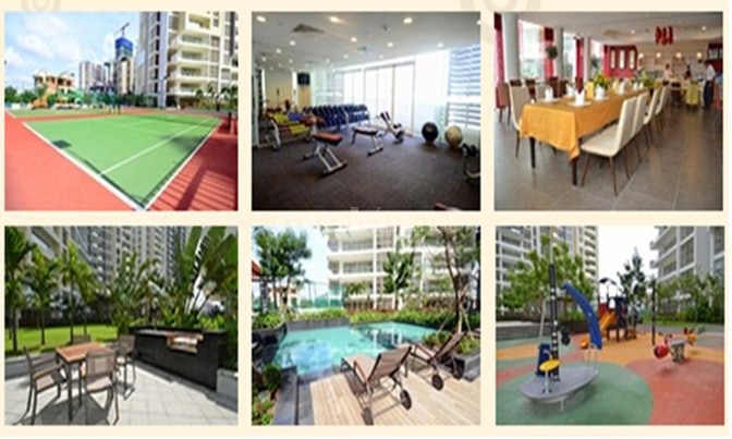 CHO THUÊ CĂN HỘ THE ESTELLA Q.2, 104M2, 2PN, VIEW THOÁNG, GIÁ 26TR