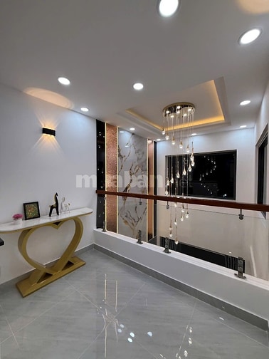 Nhà 3 lầu tuyệt đẹp Cao cấp góc 2 mặt hẻm Nguyễn Du, P7, Q.Gò Vấp, giá