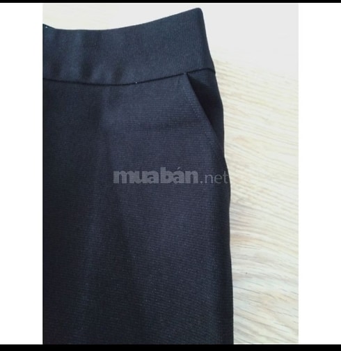 Chân váy Thái Hòa ngang gối màu đen, xanh đen đủ size L,Xl,2Xl,30