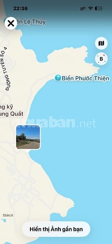chính chủ bán đất biển quảng ngãi ngay bờ kè phước thiện xã vạn tường 