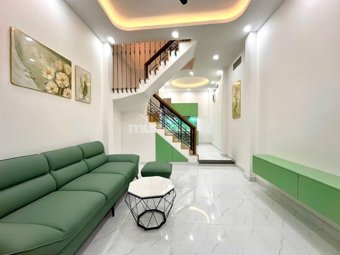 Nhà 3 lầu tuyệt đẹp Cao cấp hẻm Nguyên Hồng, P1, Q.Gò Vấp, giá: 5,8 tỷ