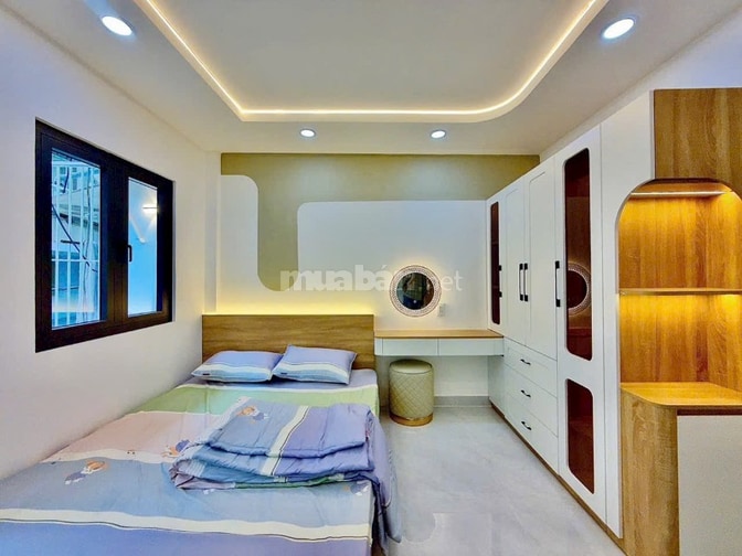 Nhà 1 lầu tuyệt đẹp hẻm Vạn Kiếp, P3, Q.Bình Thạnh, giá: 6,15 tỷ.