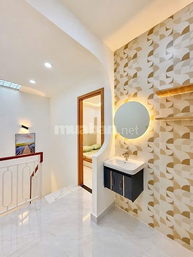 Nhà 1 lầu tuyệt đẹp hẻm Vạn Kiếp, P3, Q.Bình Thạnh, giá: 6,15 tỷ.