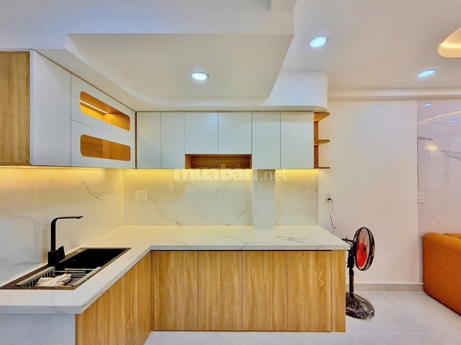 Nhà 1 lầu tuyệt đẹp hẻm Vạn Kiếp, P3, Q.Bình Thạnh, giá: 6,15 tỷ.