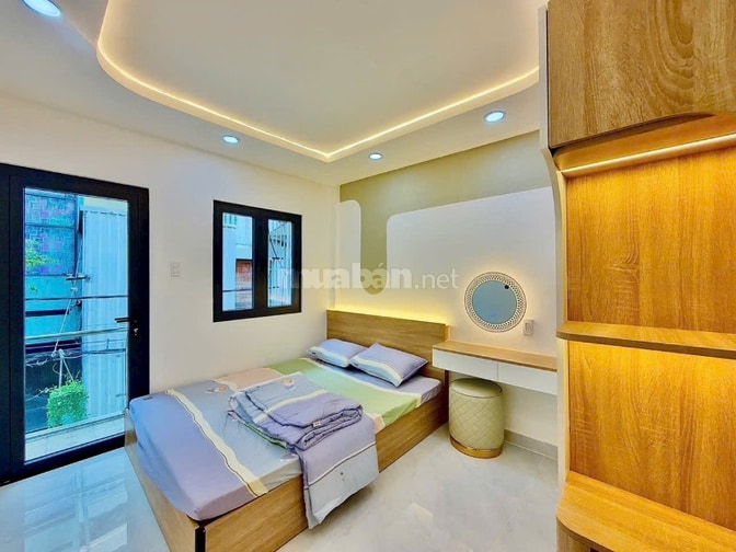 Nhà 1 lầu tuyệt đẹp hẻm Vạn Kiếp, P3, Q.Bình Thạnh, giá: 6,15 tỷ.