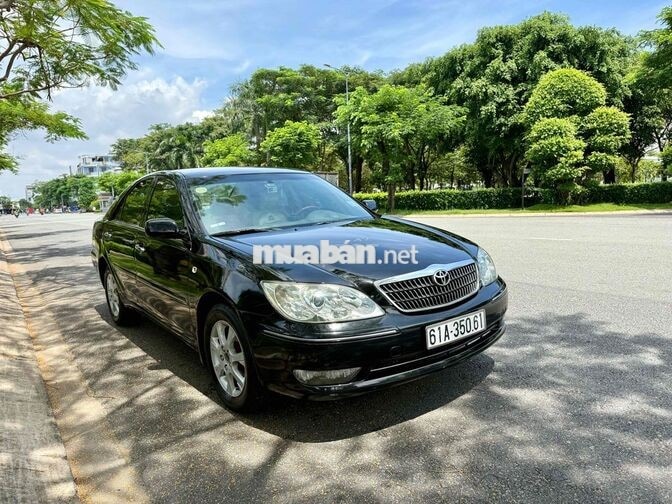 Toyota Camry 3.0 v6 1MZ 2004 Đen