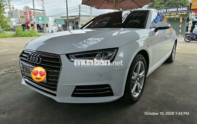 Audi A4 2016 Trắng Tự động 98.000km