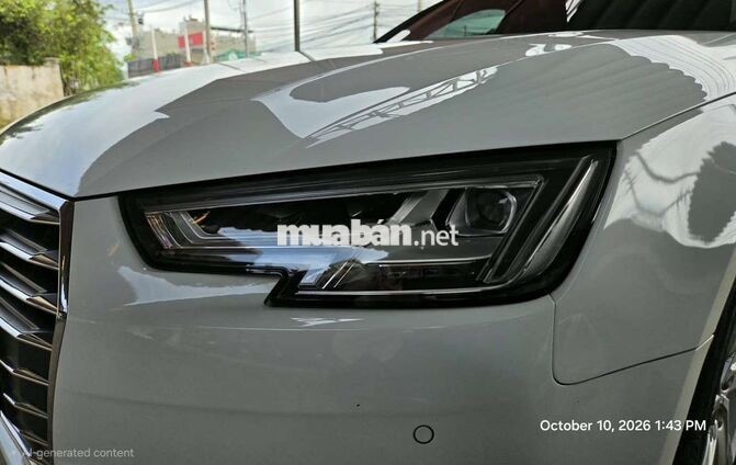 Audi A4 2016 Trắng Tự động 98.000km