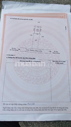 Bán Nhà Mặt Tiền Đường nhựa trung tâm xã An Thới Đông Huyện Cần Giờ 