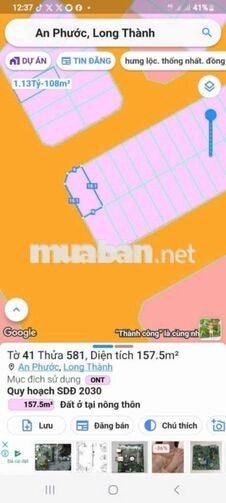 Chính chủ bán lô góc 2 mặt tiền 157.5m2 đất lô góc Thung lũng xanh