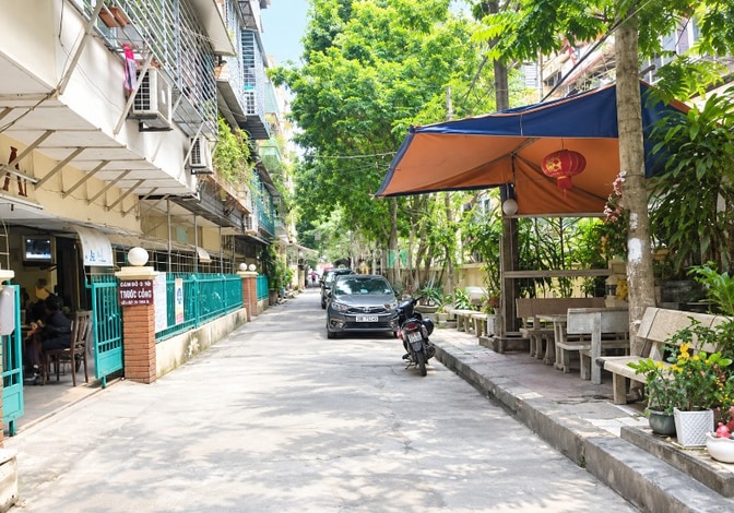 Cho thuê căn hộ tầng 4 - Nhà A1 - Khu tập thể Viện nghiên cứu khoa học