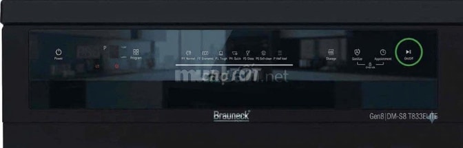 Máy rửa bát Brauneck DM-S8 T833 ELITE 16 bộ