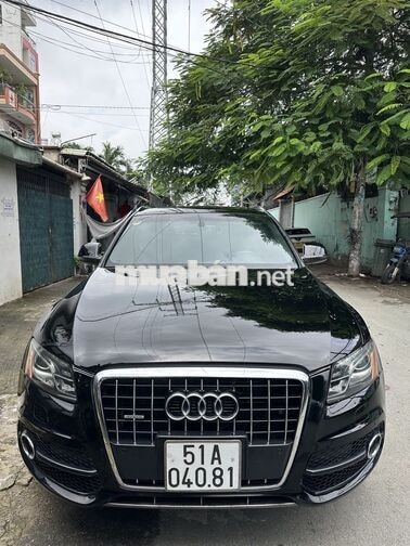 Audi Q5 Sline 2010 3.2 Xăng Đen