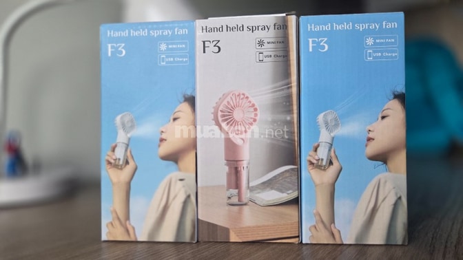 Quạt mini cầm tay F3 (có đủ hóa đơn)
