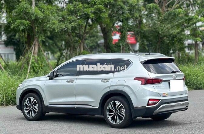 Hyundai SantaFe 2020 Xăng 7 chỗ Bạc