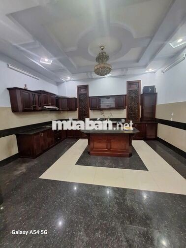cho thuê gấp biệt thự lê văn thọ gò vấp, 12x18m, hầm trệt 2 lầu