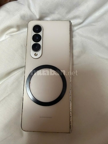 Samsung Z Fold 4 256GB màu Kem - main zin chạy DeX (màn trong hư)