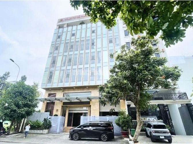 Cho thuê tòa nhà 57-59 nguyễn văn kỉnh thủ đức 16x20m hầm trệt lửng 5 
