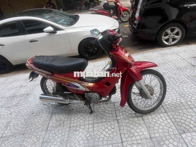 Wave Đỏ Xe số có đề máy cực ngon êm mạnh bốc bền