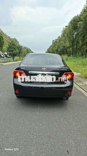 Toyota Corolla Altis G 2009 Tự động Đen